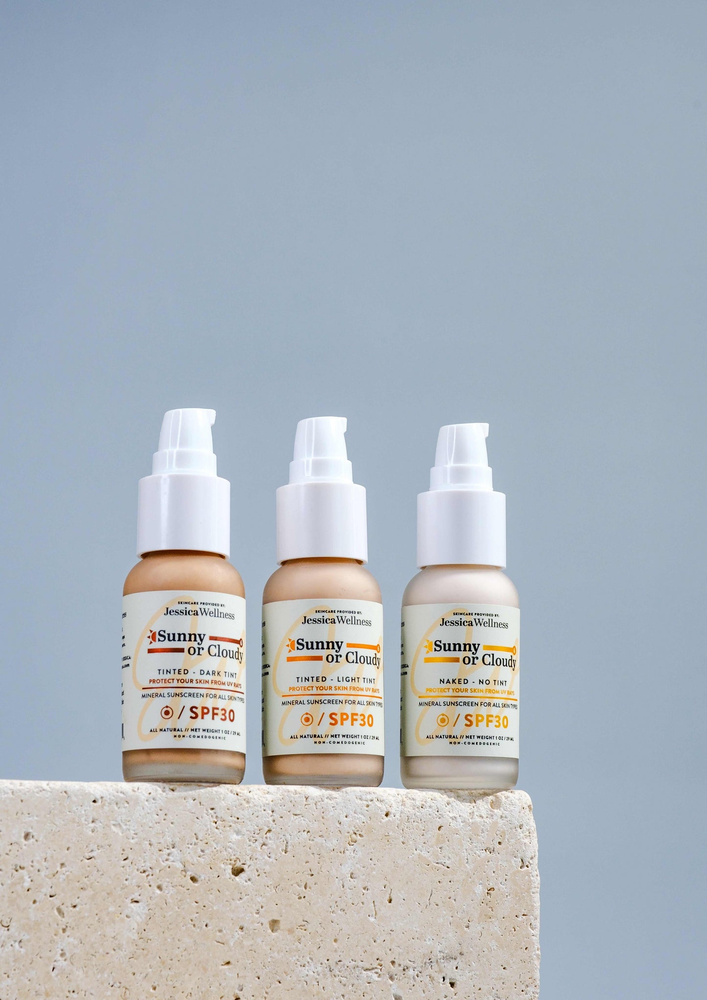 SUNNY OR CLOUDY Mineral Broad-Spectrum SPF 30 - Light Tint