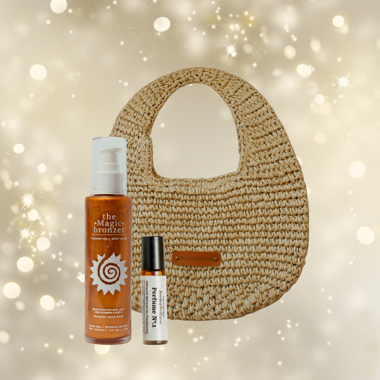 The Golden Hour Duo — Holiday Shimmer & Scent Gift Set