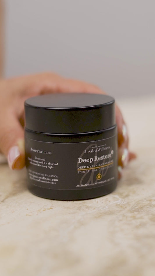 Deep Restore Balm Video showing texture and richness of the balm