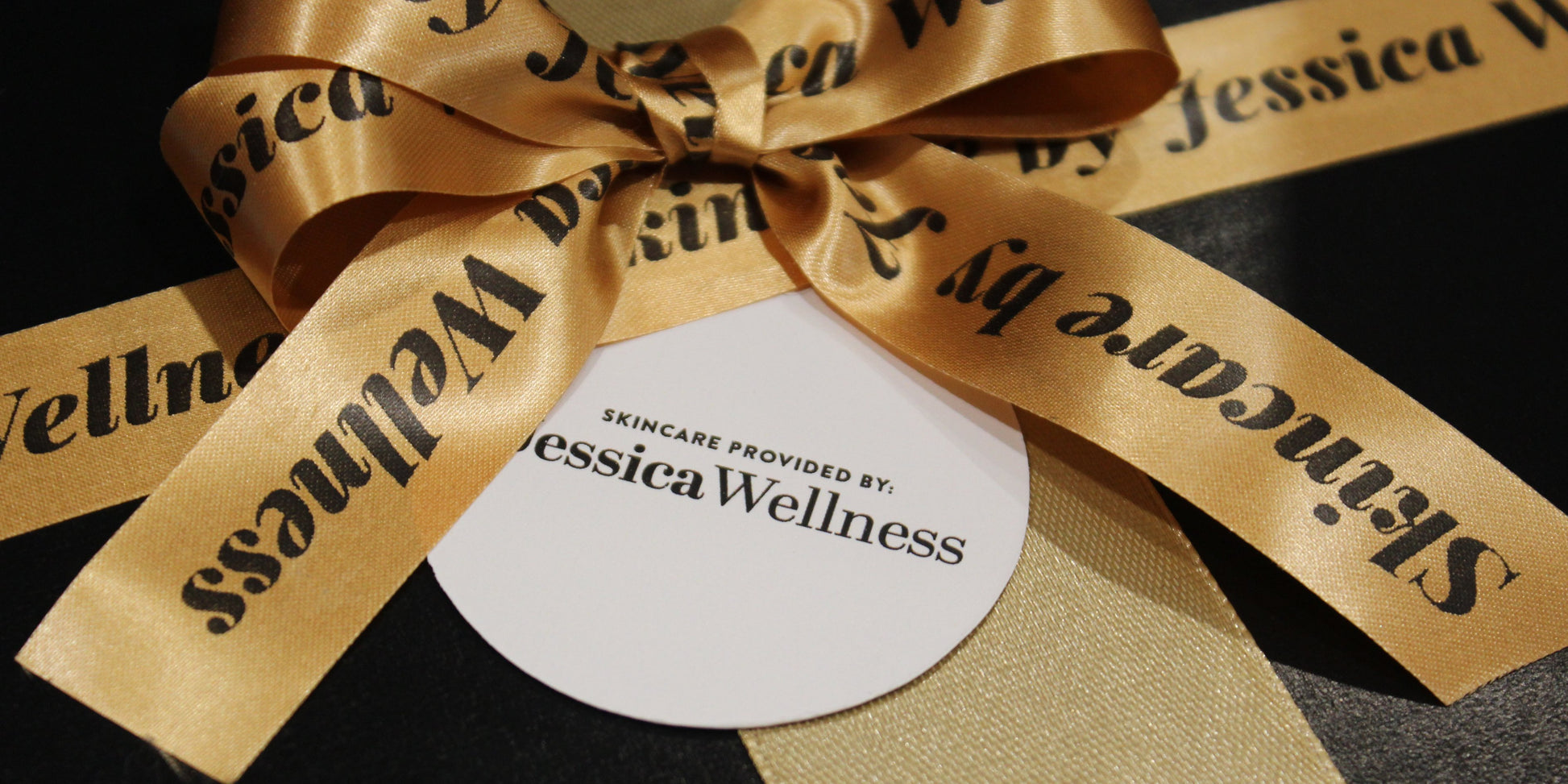 Black Box with Branded Ribbons