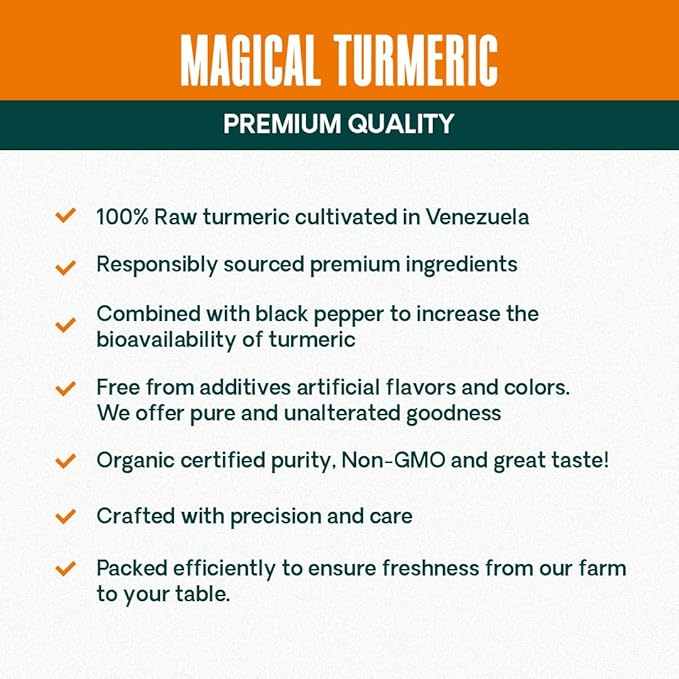 Magical Turmeric Tea Unsweetened
