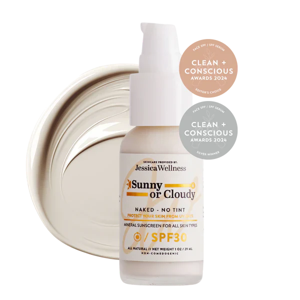 Sunny or Cloudy™ SPF 30- Mineral Zinc Sunscreen