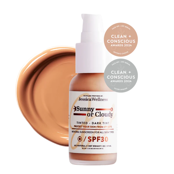 SUNNY OR CLOUDY Mineral Broad-Spectrum SPF 30 - Dark Tint