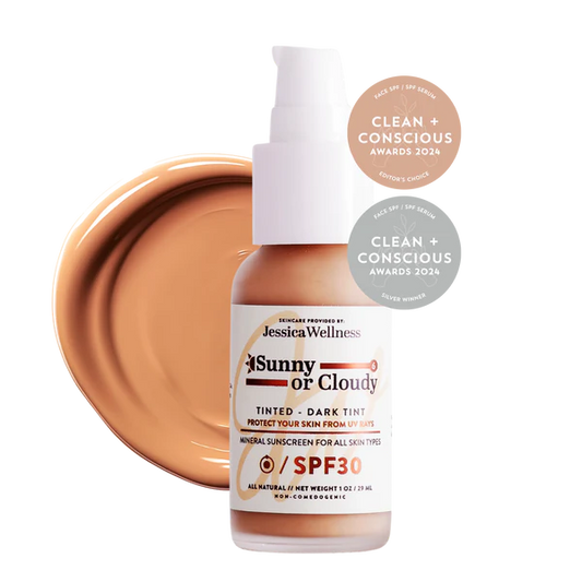 SUNNY OR CLOUDY Mineral Broad-Spectrum SPF 30 - Dark Tint